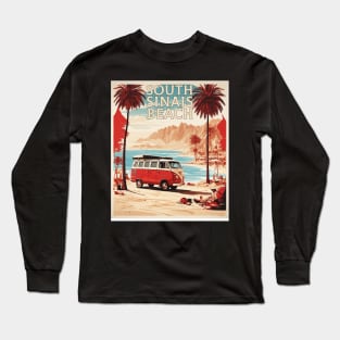 South Sinais Beach Egypt Desert Vintage Poster Tourism Long Sleeve T-Shirt